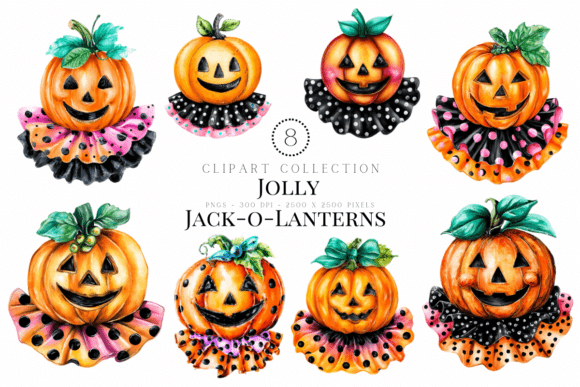 Adding Festive Charm with Halloween Pumpkin Clipart: A Guide to Jolly Jack-O-Lanterns Clipart Collection