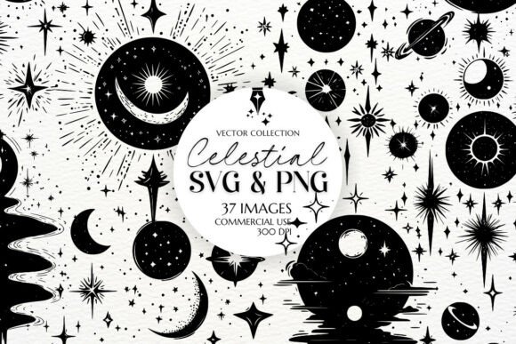 Celestial Clipart Designs SVG PNG: Practical Tips to Avoid Common Mistakes
