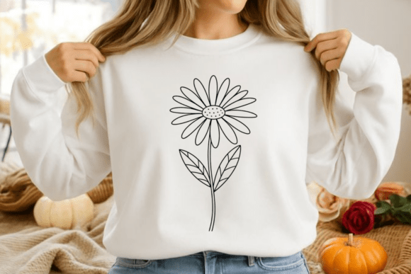 Flower Line Art SVG PNG: A Versatile Design Resource for Creatives