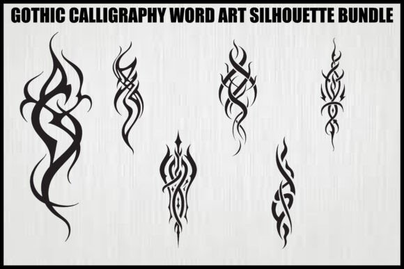 Gothic Tribal Calligraphy Bundle: A Designer’s Evaluation
